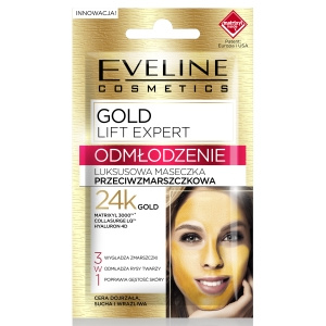 Eveline Cosmetics Gold Lift Expert Luxuriöse Anti-Falten-Maske