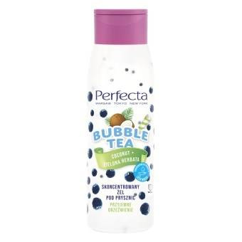 Perfecta Bubble Tea skoncentrowany żel pod prysznic Coconut + Zielona Herbata 400 ml