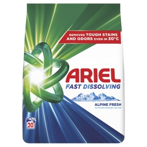 Ariel Waschpulver 1,1 kg, kg Wäsche, Mountain Spring