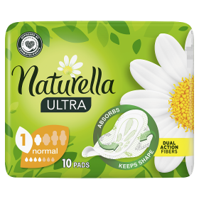 Naturella Ultra Normal Size 1 Pads with wings × 10