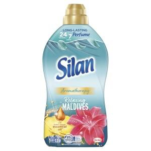 Silan Aromatherapy Relaxing Maldives Płyn do zmiękczania tkanin 1364 ml (62 prania)