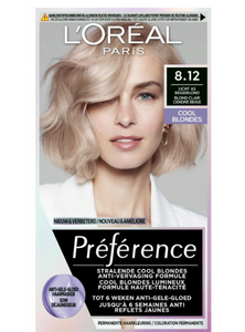 L'Oréal Paris Préférence Hair dye light ash beige blonde 8.12 Alaska