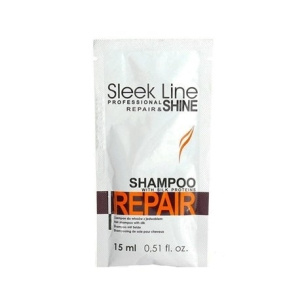 Szampon Stapiz Sleek Line Repair, wygładzający 15ml
