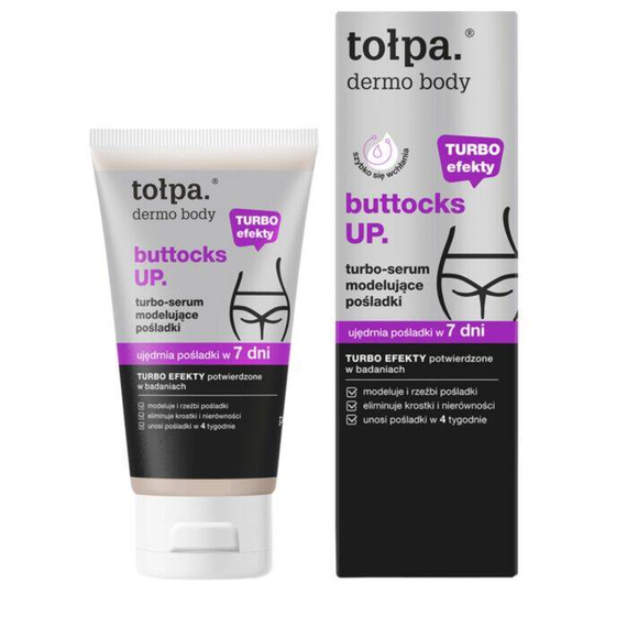 tołpa dermo body buttocks UP. turbo-serum modelujące pośladki, 150 ml