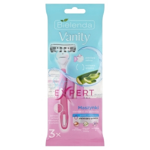 Bielenda Vanity Soft Expert Maszynki do golenia damskie 1op.-3szt