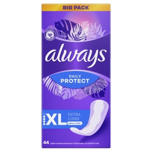 Always Dailies Extra Protect Long Plus Wkładki higieniczne, 44 sztuk