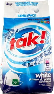 Tak proszek do prania białego 6 kg