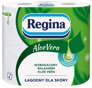 Regina Delicate Aloe refreshing toilet paper 4 rolls