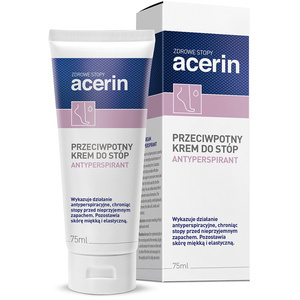 Acerin Przeciwpotny krem do stóp antyperspirant 75 ml