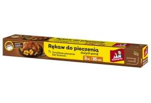 Jan Niezbędny Rękaw do pieczenia dużych porcji 3 m 35 cm