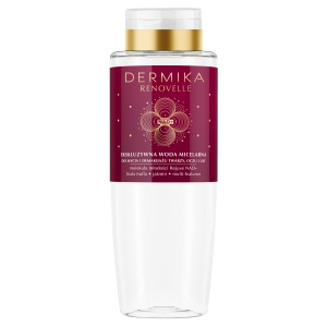 Dermika Renovelle Exklusives Mizellenwasser zum Reinigen und Entfernen von Make-up von Gesicht, Augen und Lippen 400 ml