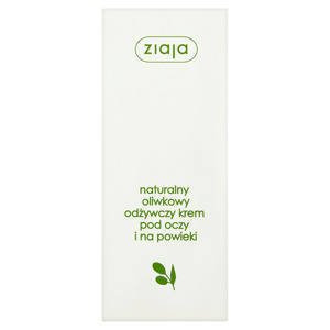 Ziaja Naturalny oliwkowy odżywczy krem pod oczy i na powieki 15 ml