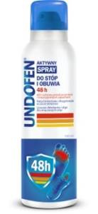 Undofen Aktywny spray do stóp i obuwia 48 h 150 ml