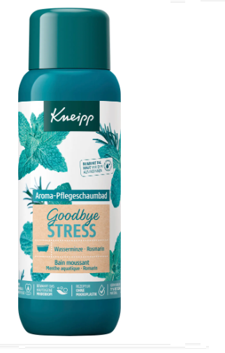 Kneipp Płyn pianka do kąpieli Goodbye Stress Mięta Rozmaryn 400ml z Niemiec