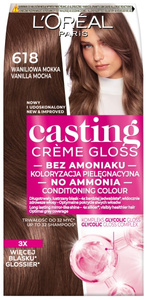 L'Oréal Paris Casting Crème Gloss Farba do włosów 618 waniliowa mokka