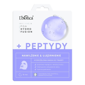 L'biotica PGA Hydro Fusion Hydrogel-Gesichtsmaske mit Peptiden 1 Stk