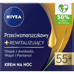 Nivea Anti-Wrinkle + Revitalizing Night Cream 55+ 50 ml