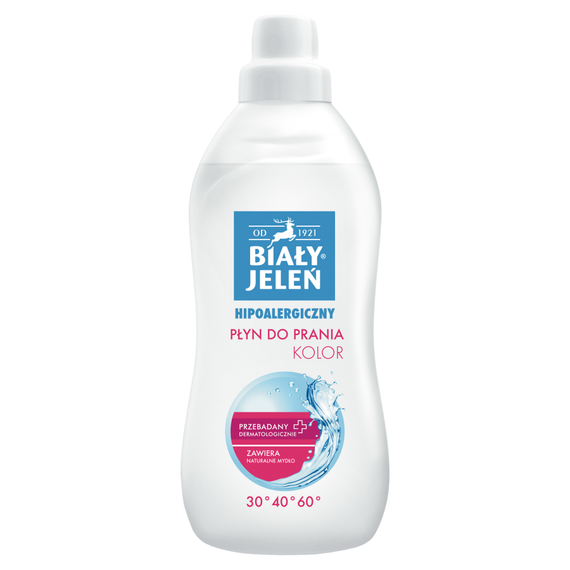 Biały Jeleń Hypoallergenic washing liquid color 1 l (12 washes)