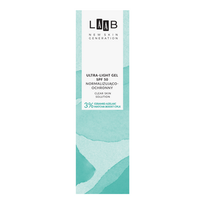 AA LAAB Clear Skin Solution Ultralight Żel SPF50 normalizująco-ochronny 40 ml