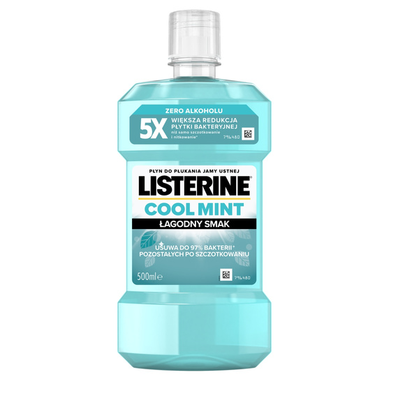 Listerine Cool Mint Płyn do płukania jamy ustnej 500 ml