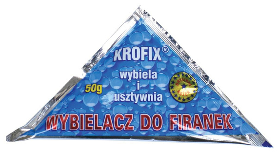 Krofix Wybielacz do firanek Rożek 50 g