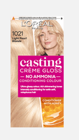 L'Oreal Paris Casting Creme Gloss Hair Dye 1021 Light Pearl Blonde