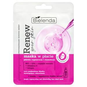 Bielenda Renew Your Skin Tuchmaske für tiefe Regeneration und Stimulation