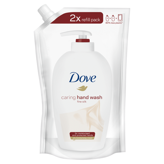 Dove Nourishing Silk Nährende Flüssigseife, 500 ml