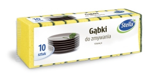 Stella Gąbki do zmywania 10 sztuk