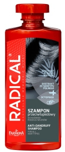 Radical Szampon Przeciwłupieżowy 400ml