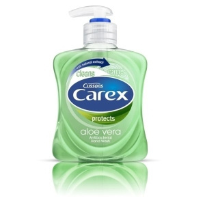 Carex Aloe Vera Pielęgnujące antybakteryjne mydło w płynie 250 ml