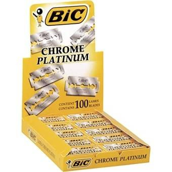 Bic Żyletki dla mężczyzn jednorazowe Chrome Platinum 20x5 szt