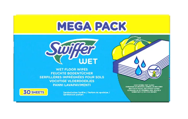 Swiffer Sweeper Bodenfeuchttücher mit zitrusfrischem Duft x30