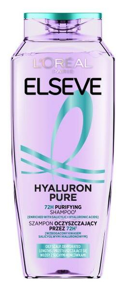 L'Oréal Paris Elseve Hyaluron Pure Szampon oczyszczający 400 ml