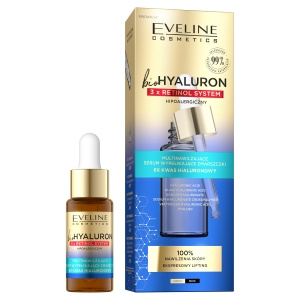 BioHyaluron 3 x Retinol Multi-feuchtigkeitsspendendes Serum zur Faltenauffüllung