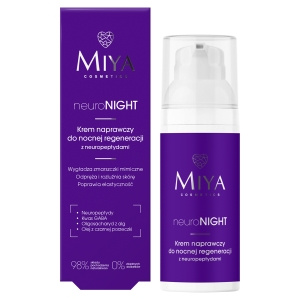 Miya NeuroNight Repair Creme zur nächtlichen Regeneration mit Neuropeptiden 50 ml