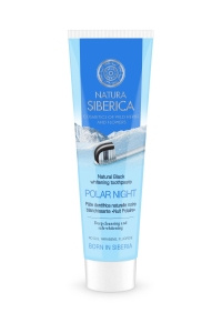 Natura Siberica Polar Night Whitening Fluoridfreie Zahnpasta 100g
