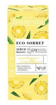 Bielenda Eco Sorbet Serum-Booster, feuchtigkeitsspendend und aufhellend, 30 ml