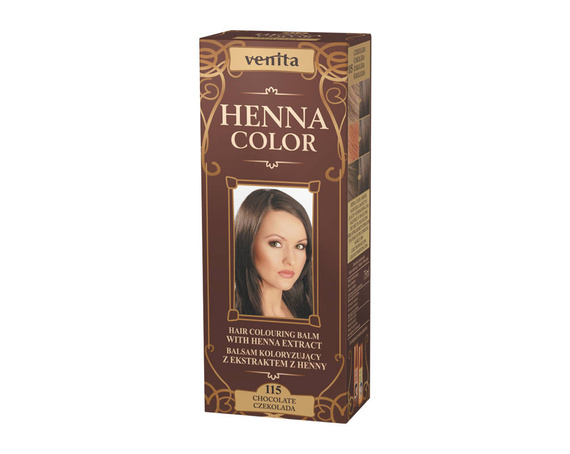 HAIR COLOURING BALM WITH HENNA EXTRACT CHOCOLATE NO. 115