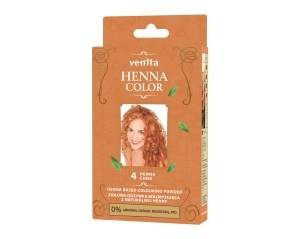 VENITA ZIOŁOWA ODŻYWKA KOLORYZUJĄCA Z NATURALNEJ HENNY CHNA NR 4