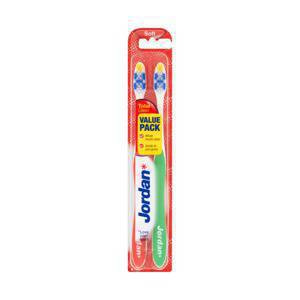 Jordan Total Clean Toothbrush Soft 2 pieces