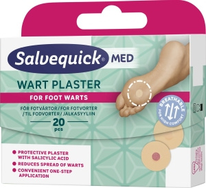 PLASTRY WART PLASTER (20) NA KURZAJKI
