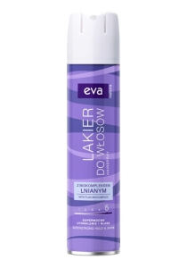 Eva Natura Len Lakier do włosów Supermocne utrwalenie i blask 250ml