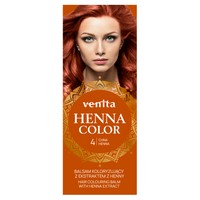 BALSAM KOLORYZUJĄCY Z EKSTRAKTEM Z HENNY - HENNA/CHNA NR 4