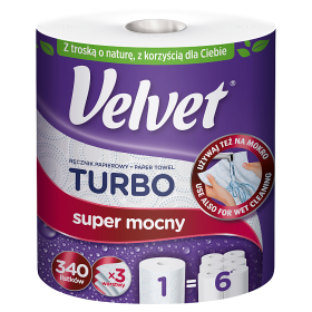 Velvet Turbo Paper Towel