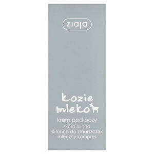 Ziaja Goat's Milk Eye Cream Milky Compress Dry Wrinkle-Prone Skin 15 ml