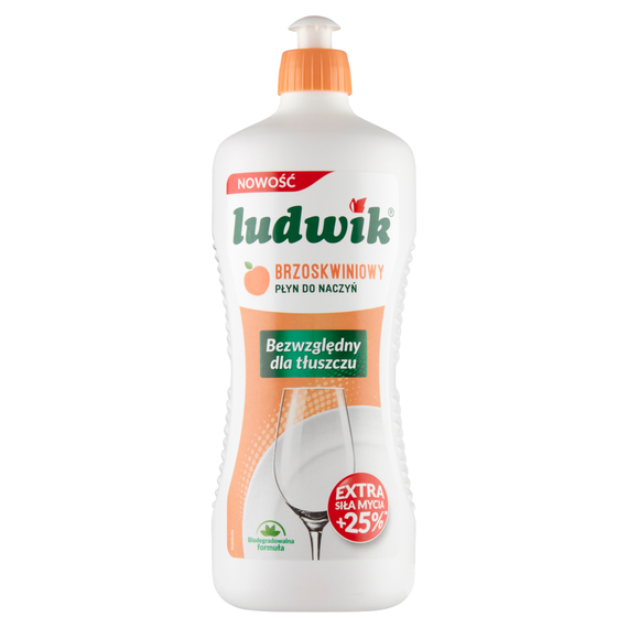 Ludwik Peach Dishwashing Liquid 900 g