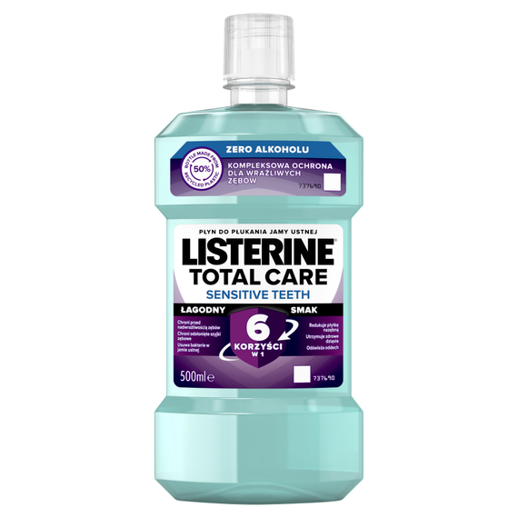 Listerine Total Care Sensitive Mouthwash 500 ml