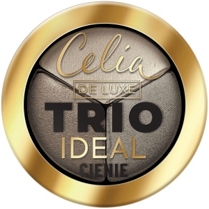 CELIA Cienie do Powiek Prasowane - De Luxe Trio Ideal - 303 4 g