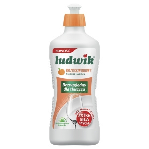 Ludwik Peach Geschirrspülmittel 450 g
